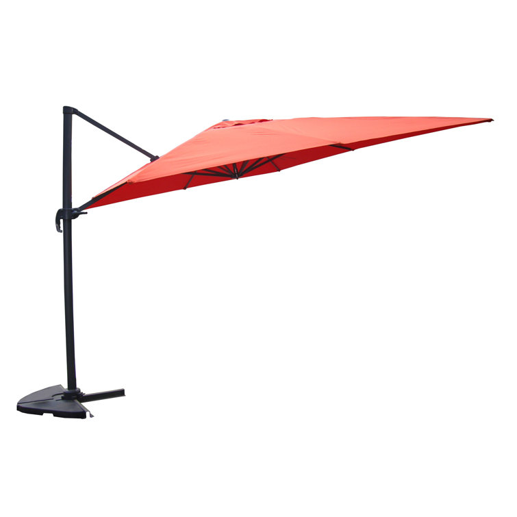 galaxy 4m x 3m rectangular cantilever parasol